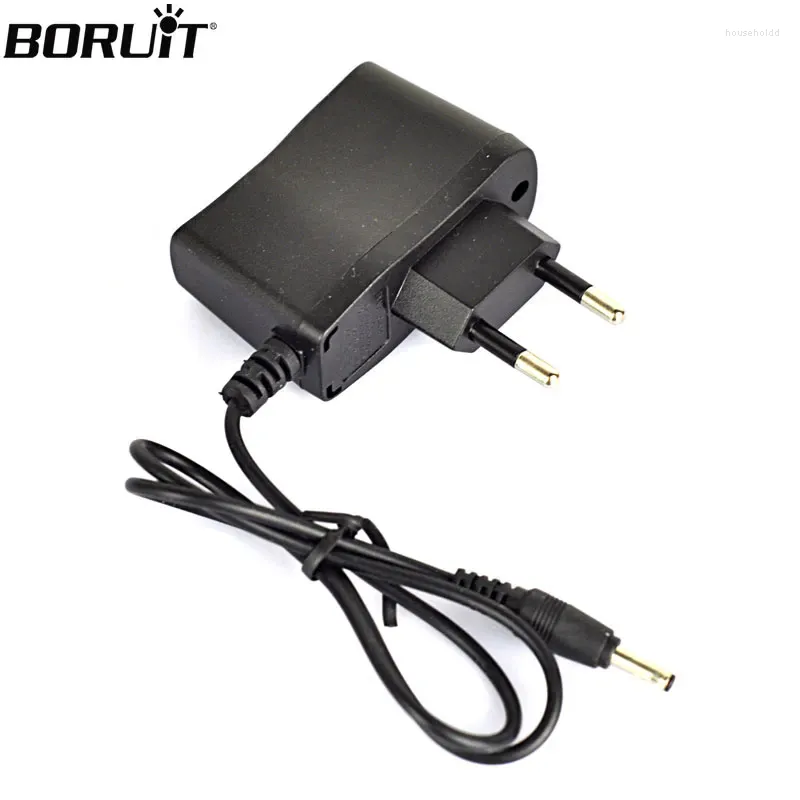 Reflektory Boruit 4.2V UE/AU/US Plug DC3.5 mm Ładowarka do ładowania główki czoło reflektor