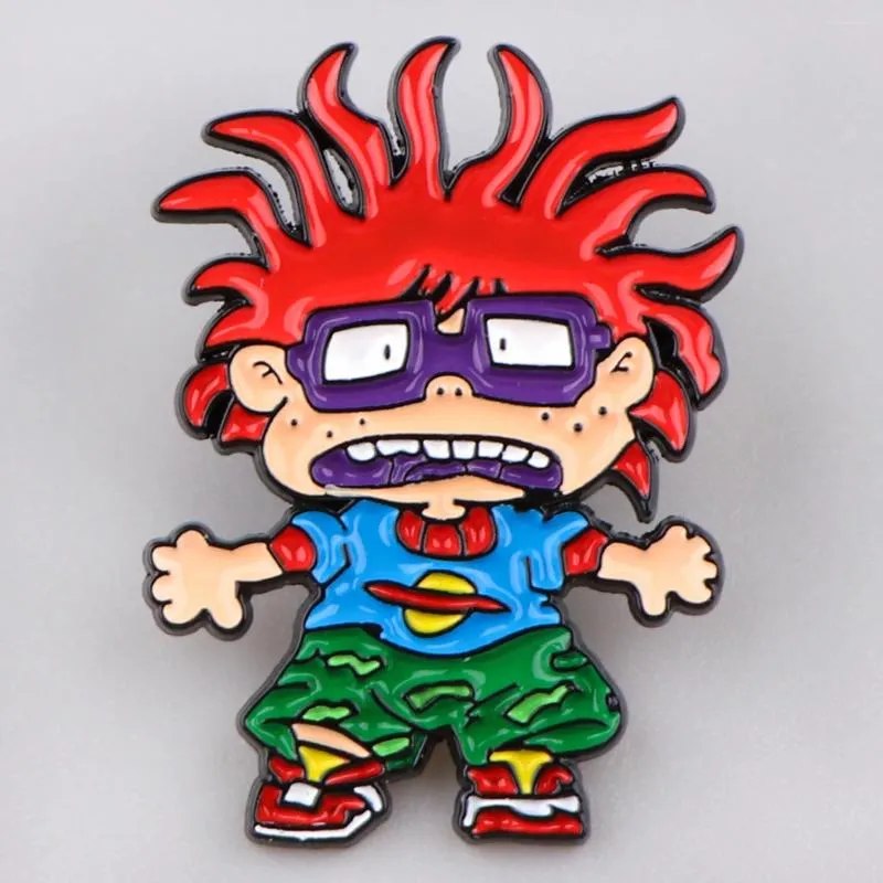 Brooches Classic Characters Cartoon Metal Lapel Pins For Backpacks Enamel Clothes Badges Accessories Fashion Jewelry