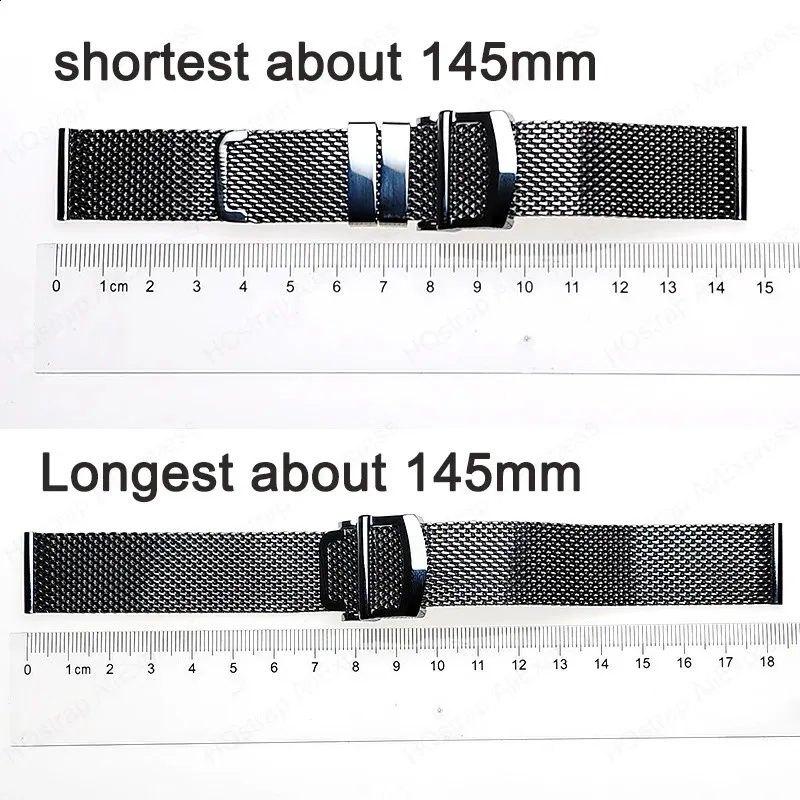 Milanesisk klockband av hög kvalitet för Watch Band 45mm 44mm 49mm 41mm 40mm 42/38mm armband för IWatch Ultra 8 7 6 5 4 SE 240124