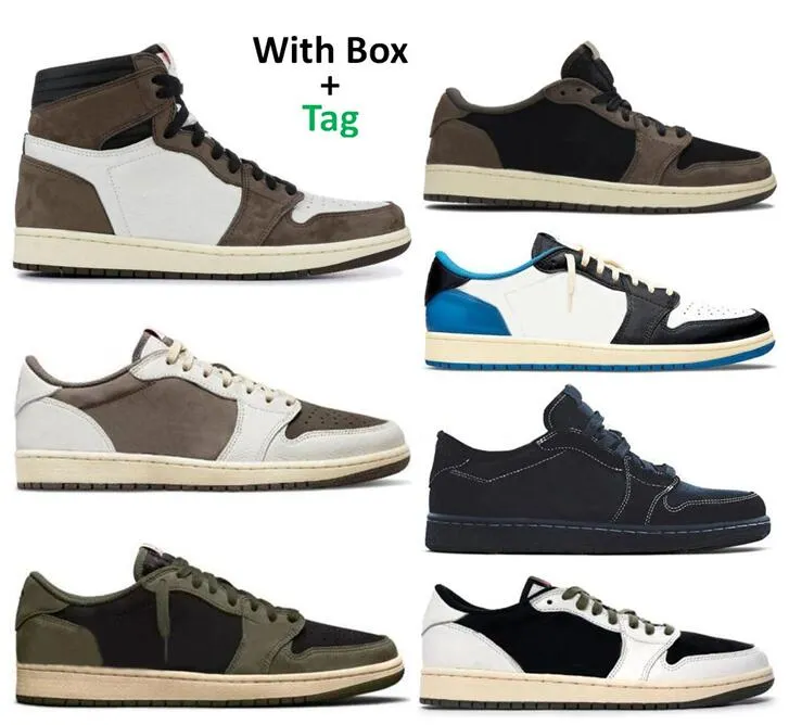 Bestkvalitet basketskor Suede Reverse Mocha Black Olive Dark Mocha Men Women Sports Sneakers With Box