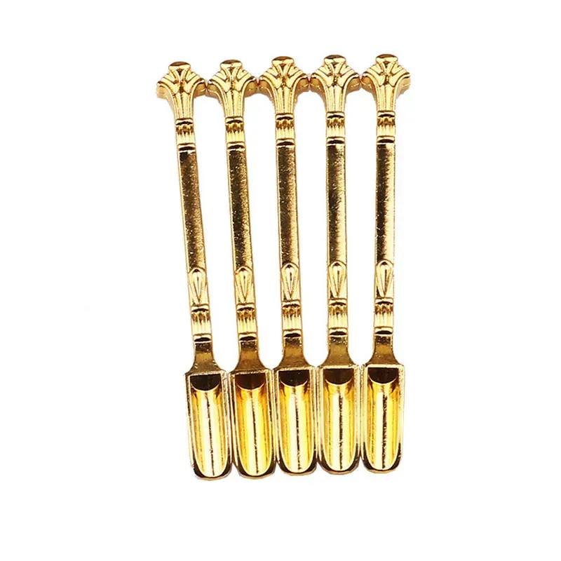 Großhandel 85mm Gold Wax Dabbers Smoking Dab Rigs Smok Gadgets Dry Herb Tools Zubehör LL