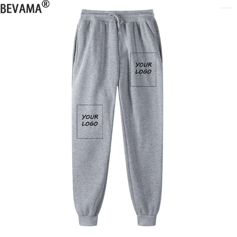 Men's Pants Custom DIY Sweatpants Your Own Design Logo Women Customized Pattern Trunks Unisex Casual Clothing