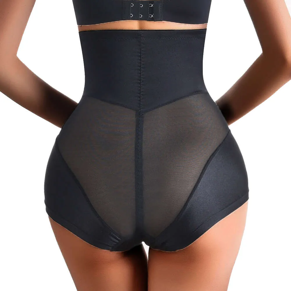 Mutande Modellanti Donna Vita Alta – Controllo Pancia E Fianchi – In Nylon Ed Elastan, Antiscivolo