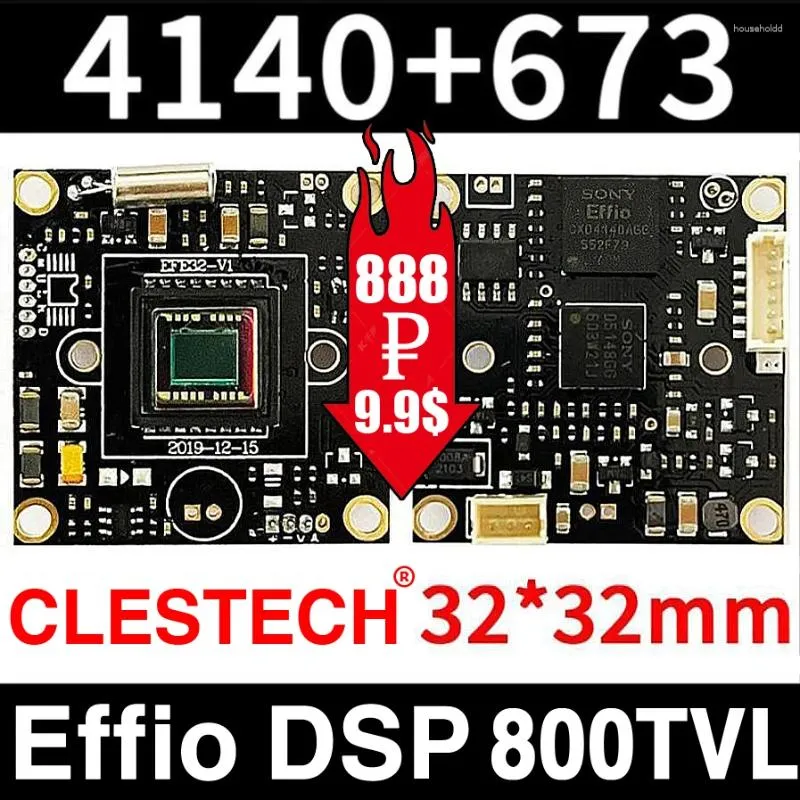 Kamera 1/3 "Sony CCD Effio 4140 673 REAL 800TVL CHIP Module HD Circuit Board 2.8/16/25mm Lens Model Carrying OSD Cable