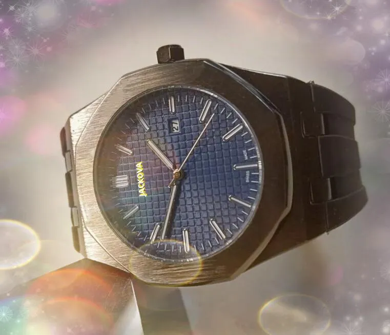 Męskie duże rozmiar projektant Watch Wysokiej jakości automatyczny kwarcowy ruch zegarki ceramiczne ramki ze stali nierdzewnej gumowa data data montre de lukse zegarek