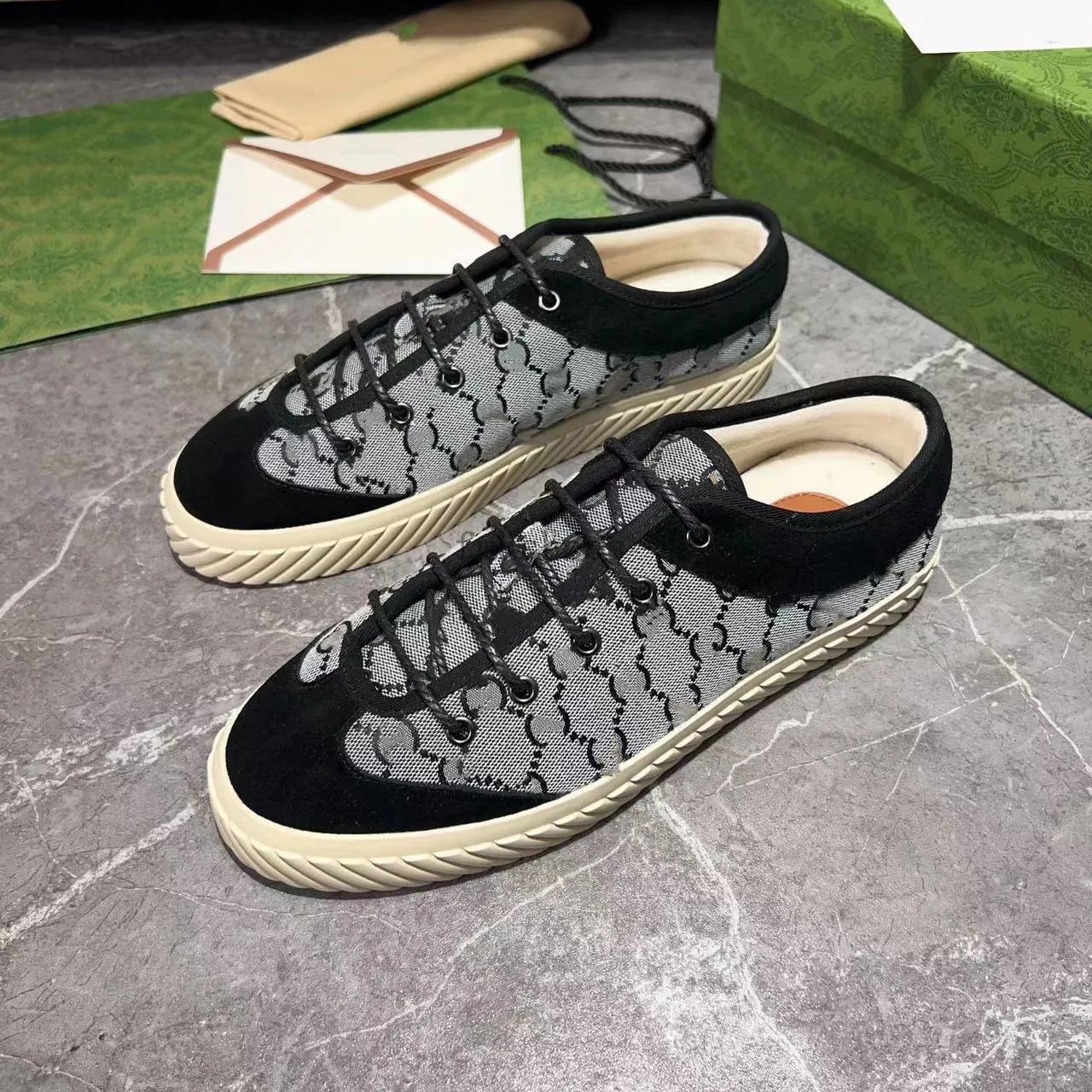 Designer Sneakers 1977 Tennis Canvas Shoes Low Cut Washed Jacquard Denim Shoe Stripe Rubber Trainers Brodered Platform Vintage Retro Sneaker 1.25 03