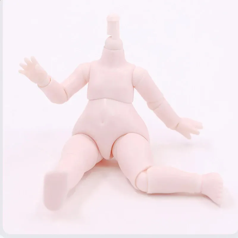 12cm Height Cute Ob11 Doll Toy 112 Bjd Multi Joints Movable Diy Dress Up Toys 240129