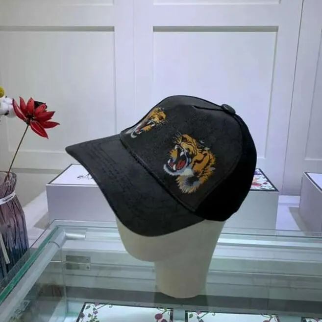 2023 BALL CAPS Rätt G Version 22SS Fashion Ball Cap Men's Designer Tiger Bee Snake Flower Baseball Cap Luxury Cap N1