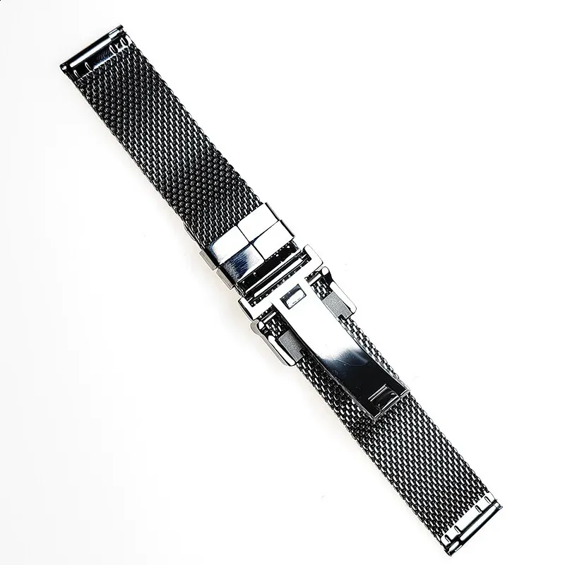 Milanesisk klockband av hög kvalitet för Watch Band 45mm 44mm 49mm 41mm 40mm 42/38mm armband för IWatch Ultra 8 7 6 5 4 SE 240124