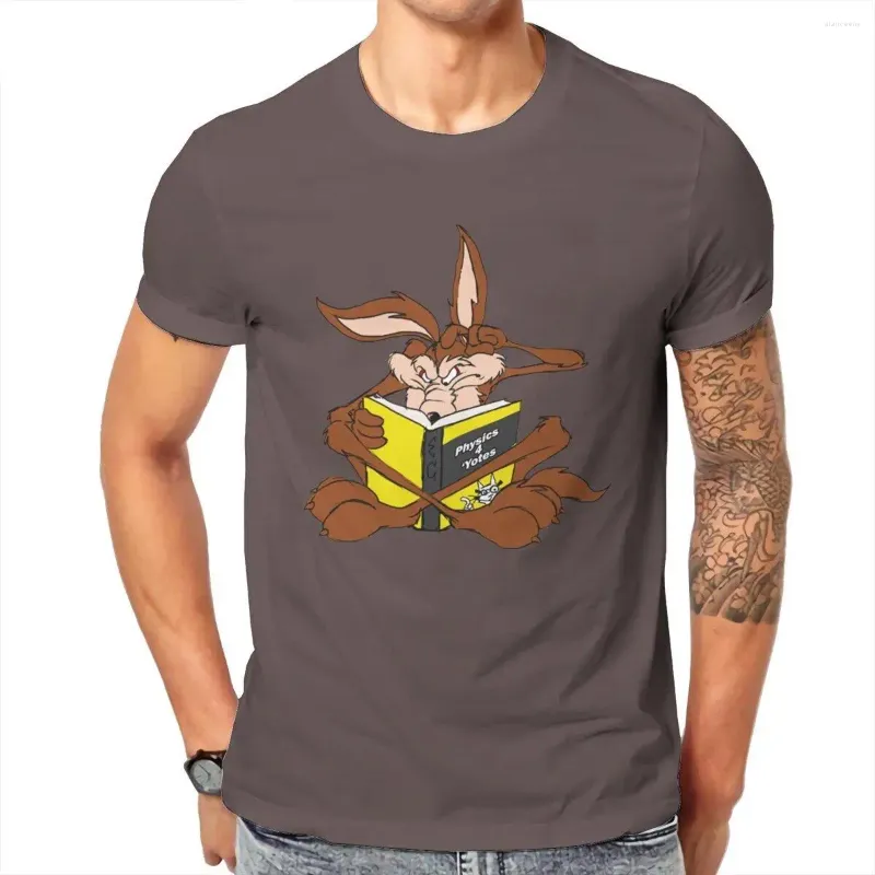 T-Shirts pour hommes Coyote Super génie en physique chemise nouveauté t-shirt à manches courtes col rond T-Shirts en coton cadeau vêtements