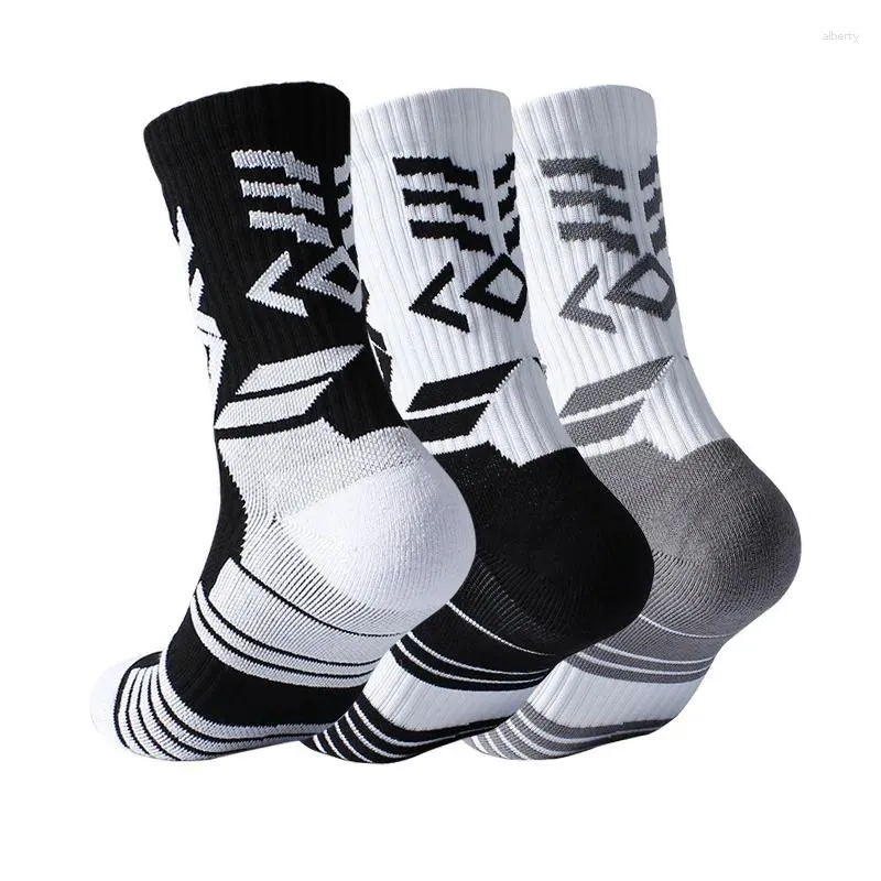 Herren Socken Professionelle Basketball Männer Handtuch Unten Verdickt Sport Jungen Strümpfe Akademischen Laufen Atmungsaktive Fuß Schutz