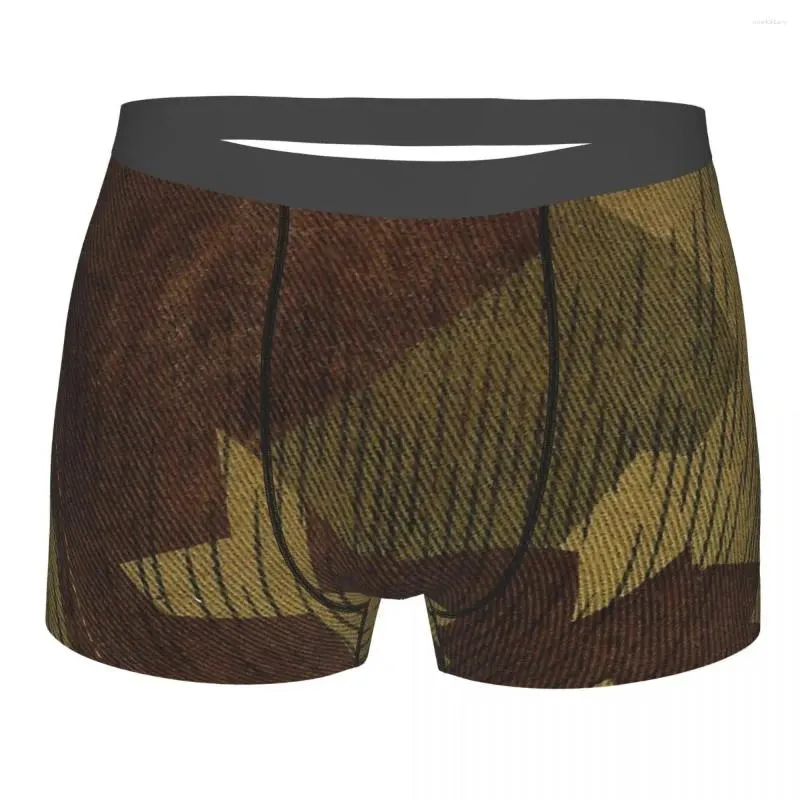 Onderbroek Camouflage Leger Katoenen Slipje Man Ondergoed Sexy Splittertarn B Luftwaffe Duitse Shorts Slips