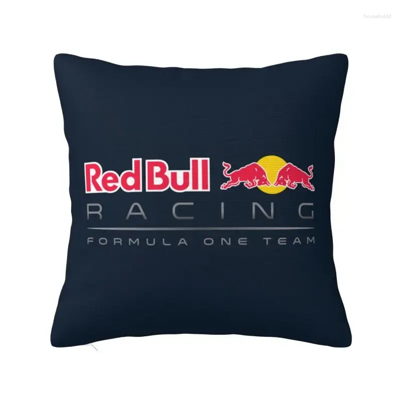 Kudde Red Double-Bull Case 45x45cm Hem Dekorativ nordisk dekoration Salong Square Pillow Case