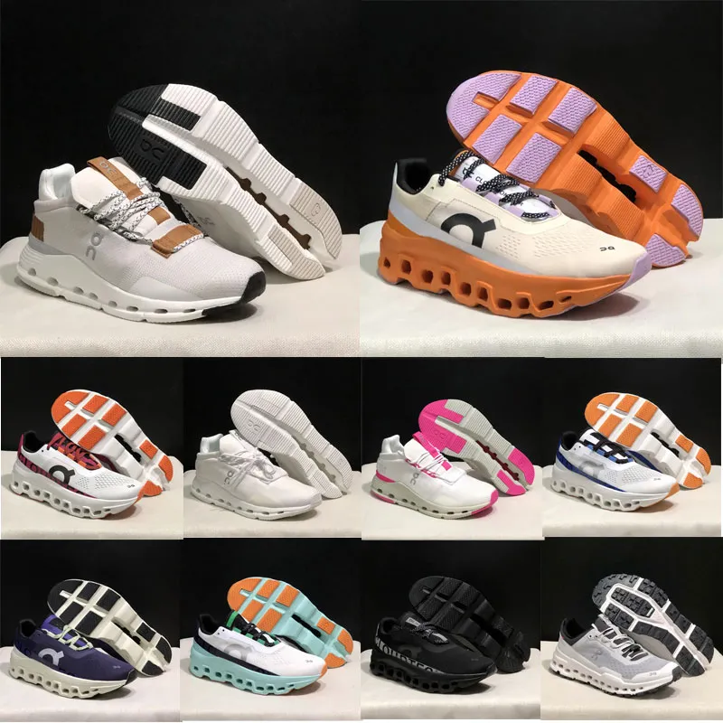 Cloud Woman Man Running Shoes White Chambray Monster Swift X3 5 Clouds All Black Pearl Trainers Womens Cloudnovas Cloudmonster Cloudswift 3 Sulfer Tennis Shoe