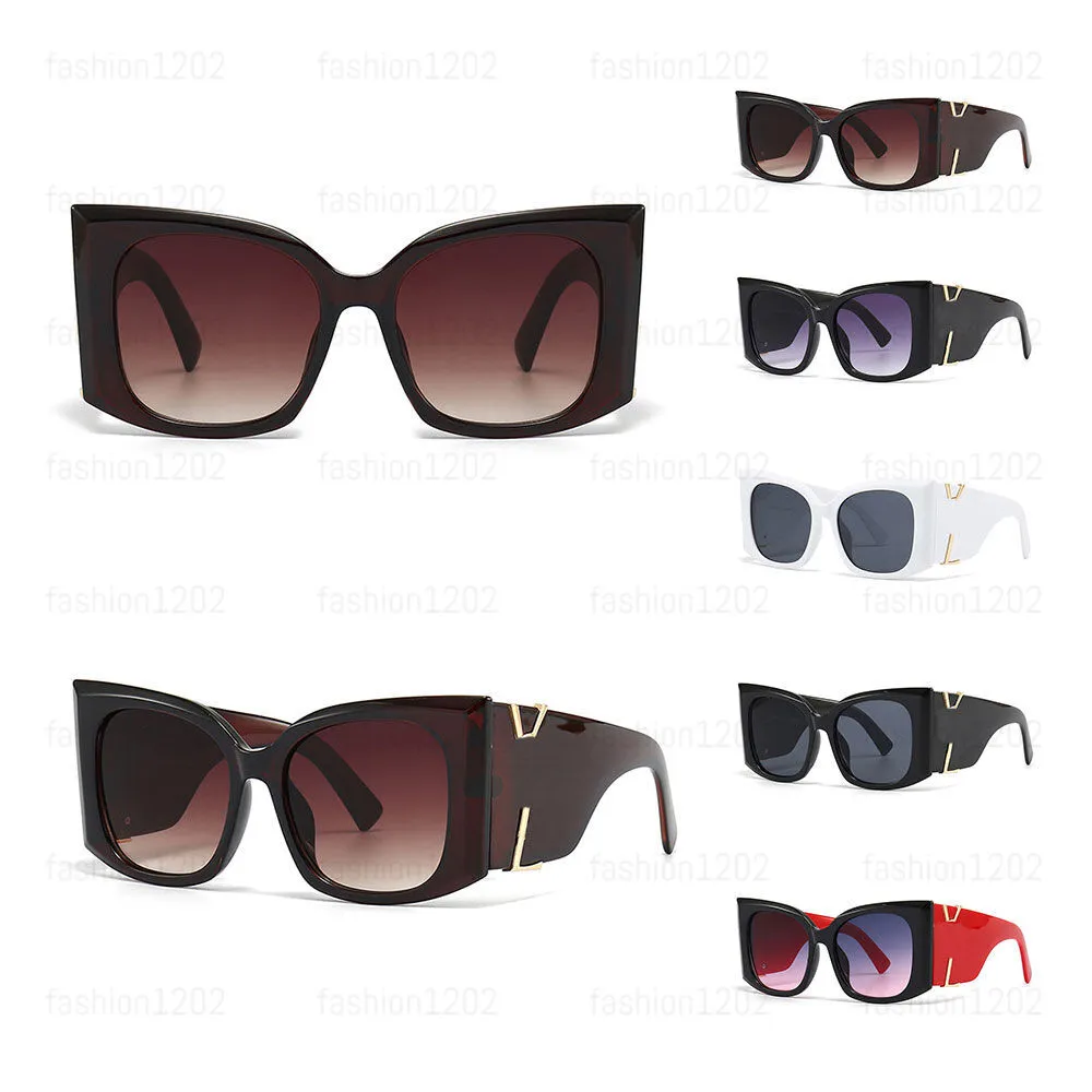 Lunettes de soleil de créateur Lunettes de soleil pour femme Lunettes de soleil homme Polarisant Couleur mixte Oeil de chat Anti-UV Étui à lunettes de soleil Lunettes de soleil pour femmes Organisateur de lunettes de soleil à la mode