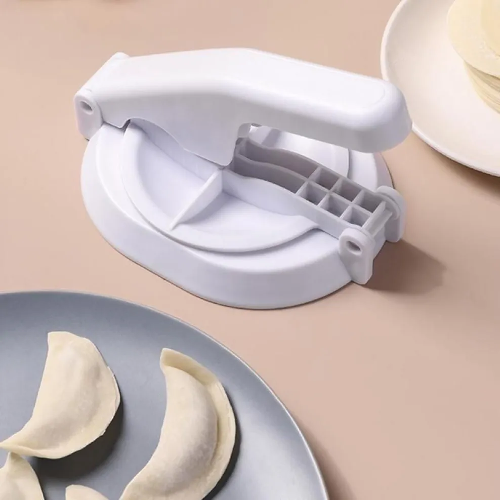 Bakken Gebak Gereedschap Knoedel Wrap Druk Deeg Ravioli Maker Mold Draagbare Machine Voor Het Maken Van Empanadas Keuken Gadgets219m