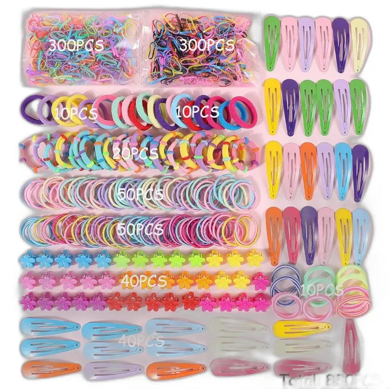 50 Elastici Per Capelli Mini 2 Pollici - Colorati Assortiti - 20 Tonalità - Per Neonati, Bambine, Ragazze - Accessori Per Treccine E Acconciature