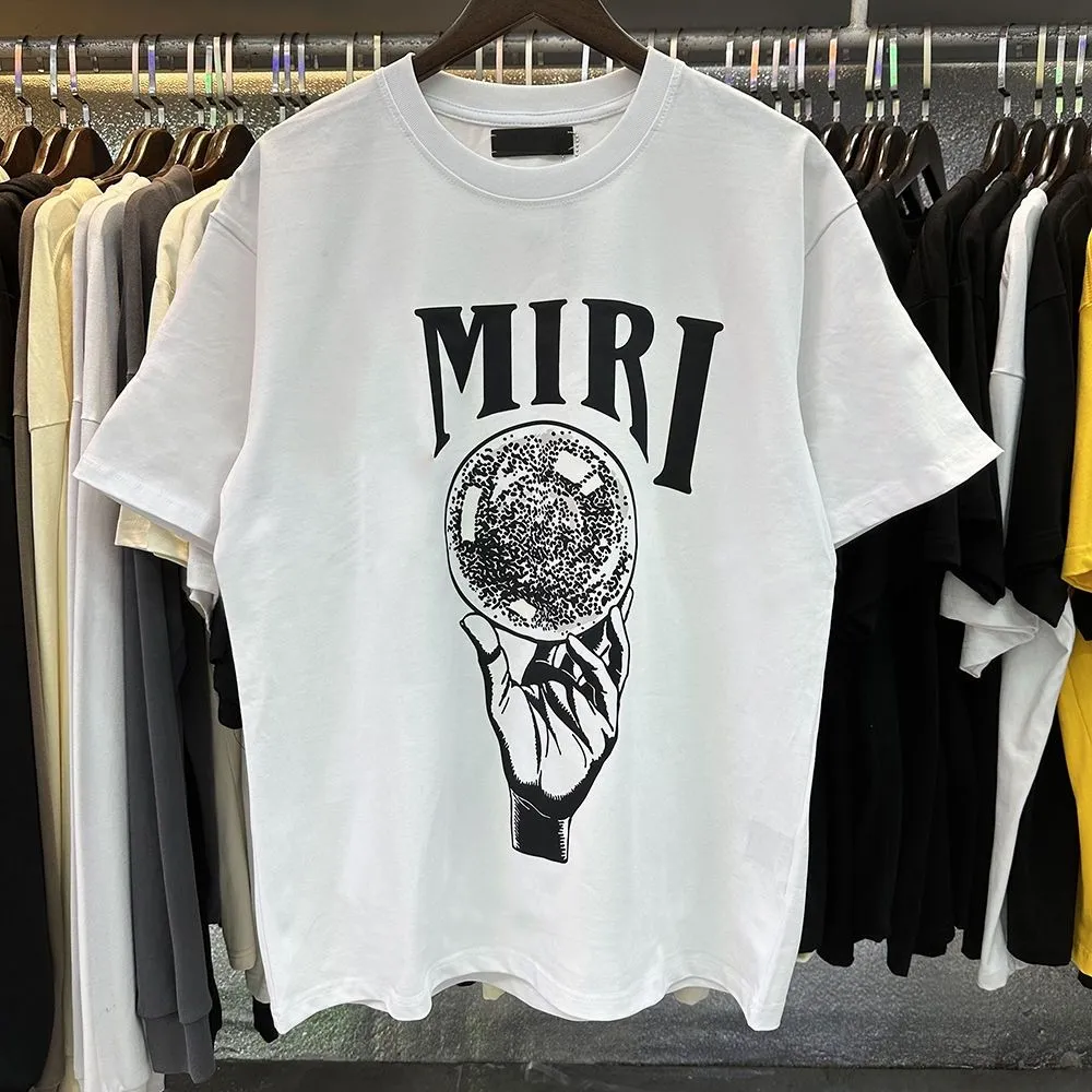 Amirs T Shirt Designer Tshirt Limited Edition Pary Tees Street Wear Letnia moda