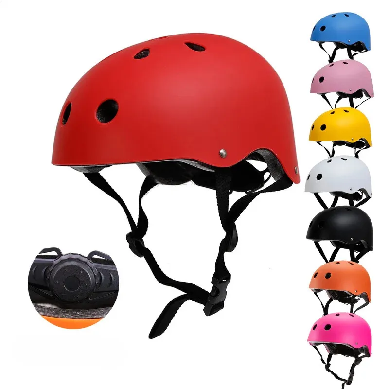 Casque de Ventilation de résistance aux chocs en plein air pour enfants adultes pour vélo cyclisme escalade planche à roulettes patinage à roulettes 240124