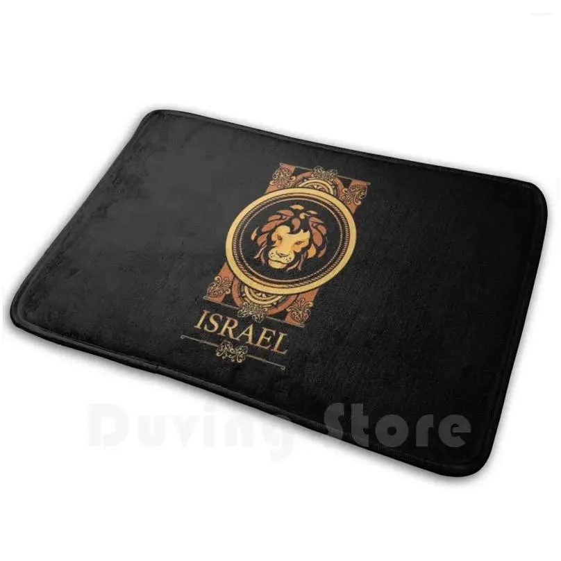 Tapis Israël Nom - Lion Leo Star Sign Nommé Tapis Tapis Tapis Coussin Doux Zodiac Anniversaire JY 23Rd À Drop Delivery Home Garden Textil Otrle