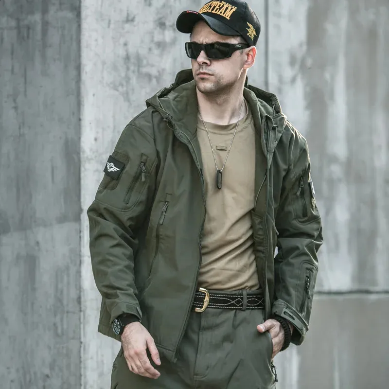Tactical Waterproof Softshell Fleece Jacket Sharkskin Outdoor Top Coat For Men From Mang03 28.26 DHgate.Com