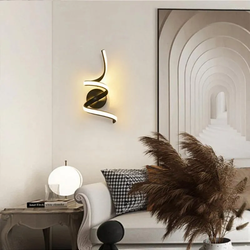 Applique murale appliques modernes en aluminium luminaire lampes LED applique pour chambre salon couloir El intérieur