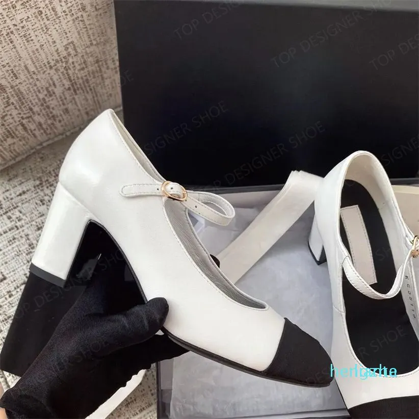 2024 High-heeled sandal Designer dress party Wedding shoes for girl women 7cm