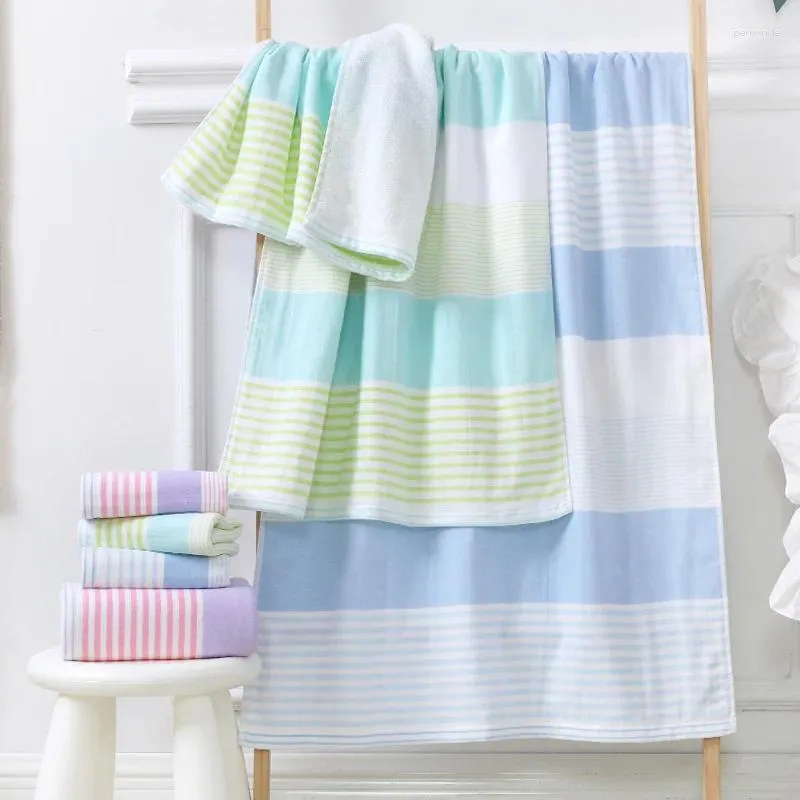 Towel Drop Bath Stripe Home El Large Beach 70 140cm Bathrobe Soft Bathroom Towels For Adults