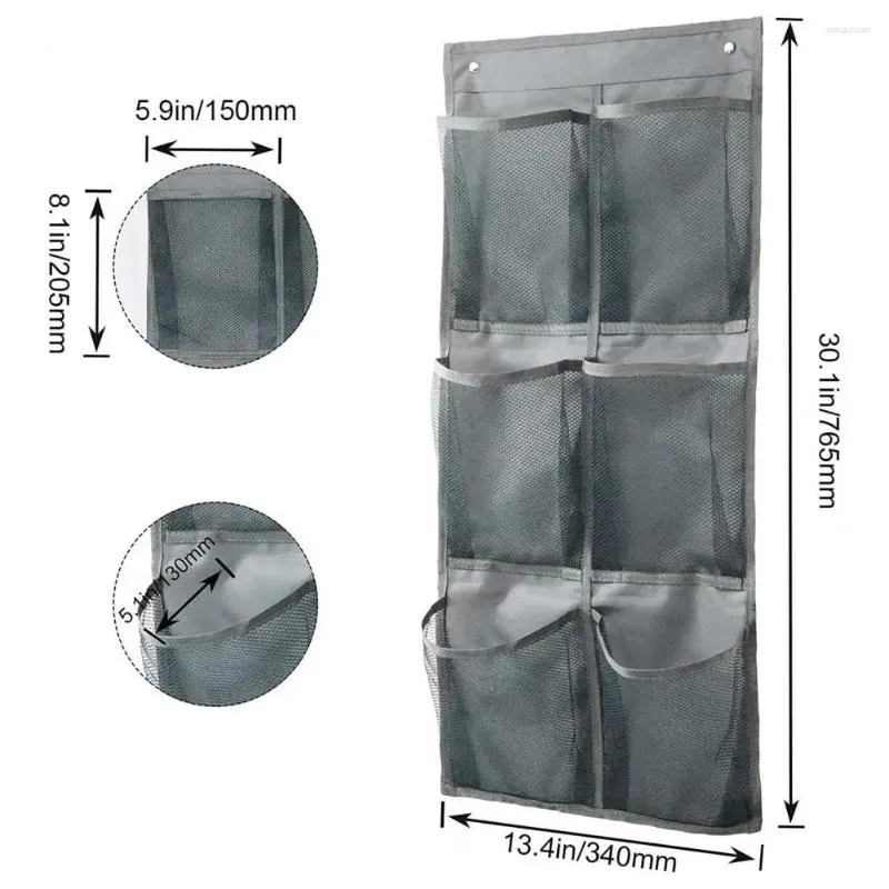 Scatole di stoccaggio Organizzatore di risparmio spaziale senza perforazione per perforazione.