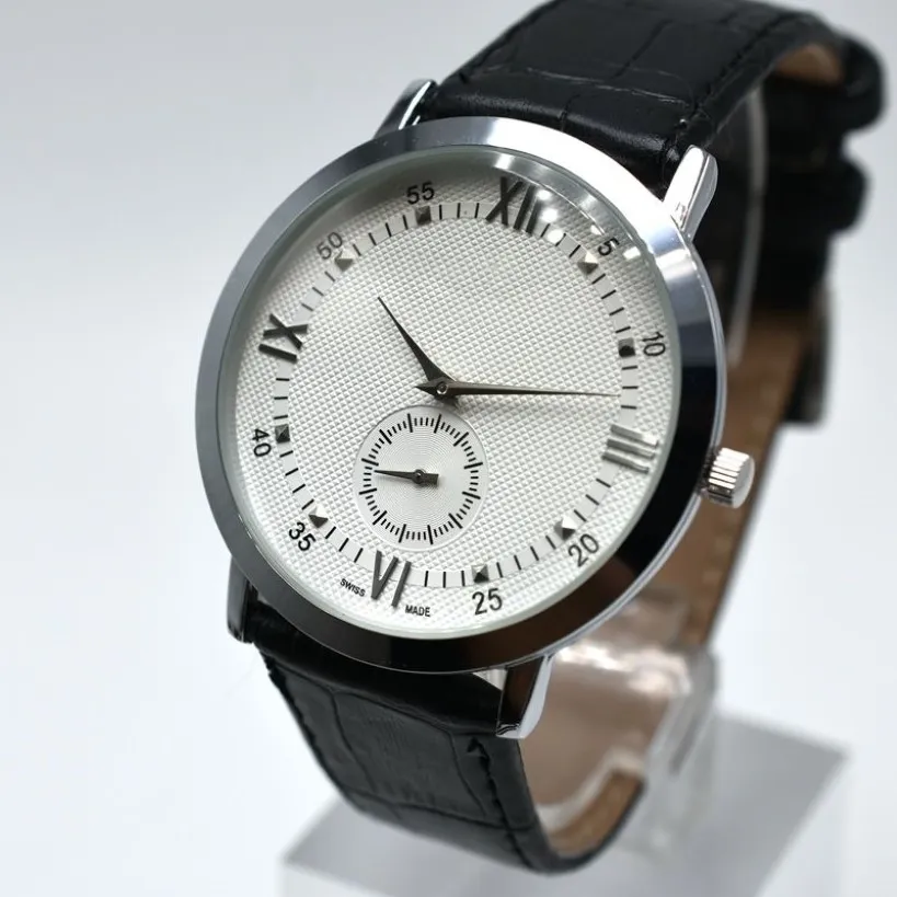 2019 Herrenuhren Top-Marke Boss Berühmte Uhren Mode Lässig Leder Herrenuhren Quarzuhr Herren Relogio Masculino Dro258s