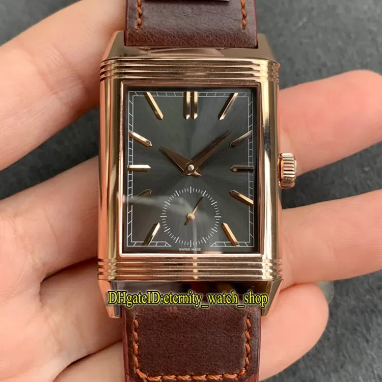 MG Reverso Flip Dual Time Zone Carl F Bucherer Watches With White Dial And Cal.854A/2 Mechanical Hand Winding Designer Timepiece from