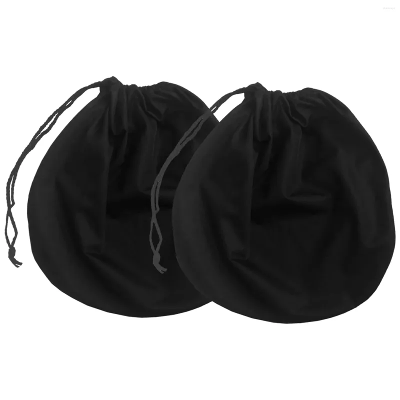 Caschi da moto 2 pezzi Borsa per casco sportivo da ciclismo universale Bici impermeabile portatile da basket all'aperto con coulisse Fitness Sci per