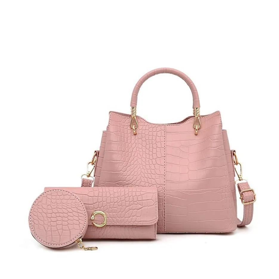 HBP Composite Bag Messenger Bags Handtasche Geldbörse neue Designertasche hochwertige Mode Drei-in-Eins-Kombination Check267m