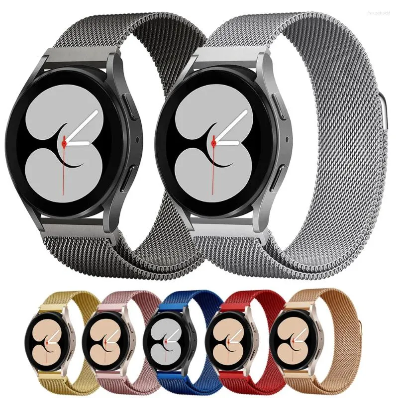 Watch Bands Magnetic Loop Strap For Samsung Galaxy 5 4 44mm 40mm Gear S3 Frontier 20mm 22mm Bracelet Glaxy 3 45mm/46mm