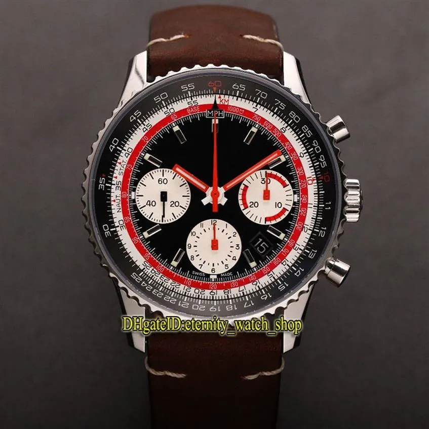 V9F TOP B01 AB01211B1B1X2 SWISSAIR EDITION ETA A7750 Automatic Chronograph Mens Watch Twe Two Rotation Pozel Sport Sovens208b