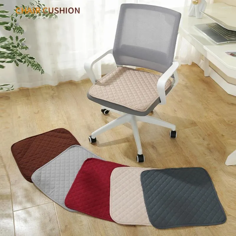 Pillow Fashion Sponge Square Seat Anti-slip Linen Chair Household Dining Room S Pad For Pallets Outdoor