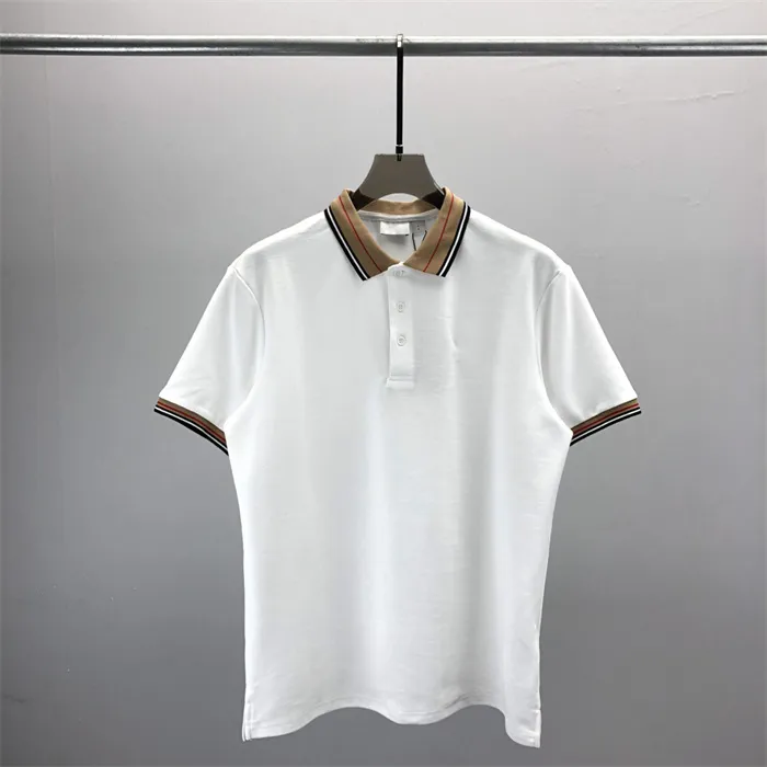 2 heren polo t-shirt mode borduren korte mouwen tops kraag tee casual polo shirts M-3XL #196