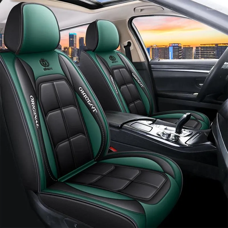 Car Seat Covers Cover Leather For Peugeot All Model 4008 RCZ 308 508 206 207 301 5008 3008 2008 408 307 607 Auto Accessories