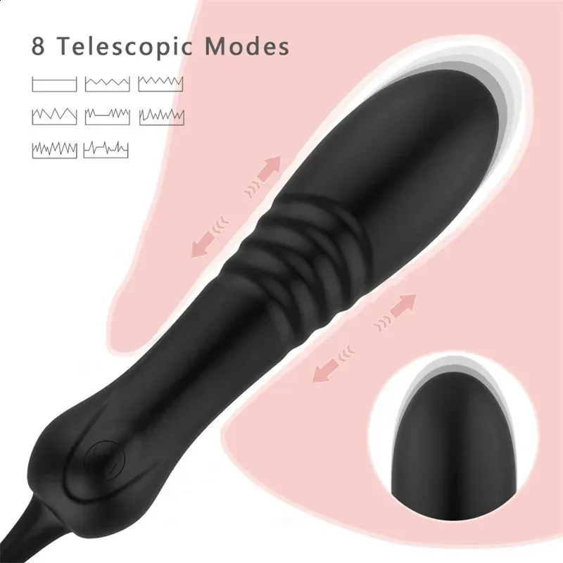 Fox Plug super kraftfull kvinnlig vaginal vibrator fetisch realist dildo men sex leksak för män strap-ons för make och hustru leksaker 240130