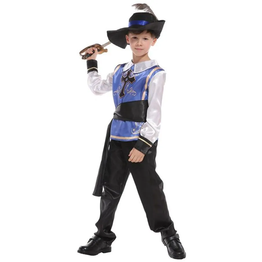 HUIHONSHE Boys The Crusades Knight Cosplay Children Halloween Warrior Costume Carnival Purim Parade Stage Play Masquerade Party222r