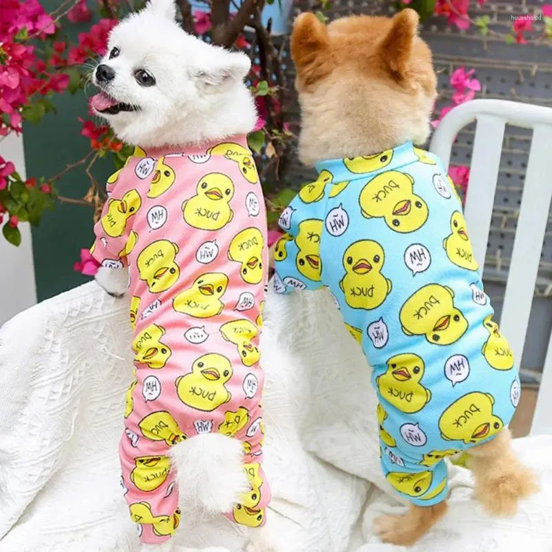 Ropa para perros Tela para mascotas Llamativo Adorable Decoración Pijamas Pequeño Cachorro Cálido Traje Ropa de cuatro patas Suave para al aire libre