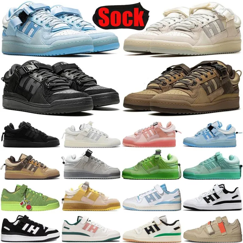 Designer Forum 84 Low Bad Bunny UltraBoosts Men Casual Shoes 84s Women Back to School Yoyogi Park Suede Leather Easter Low Brown Royal Designer Sneakers Trainers