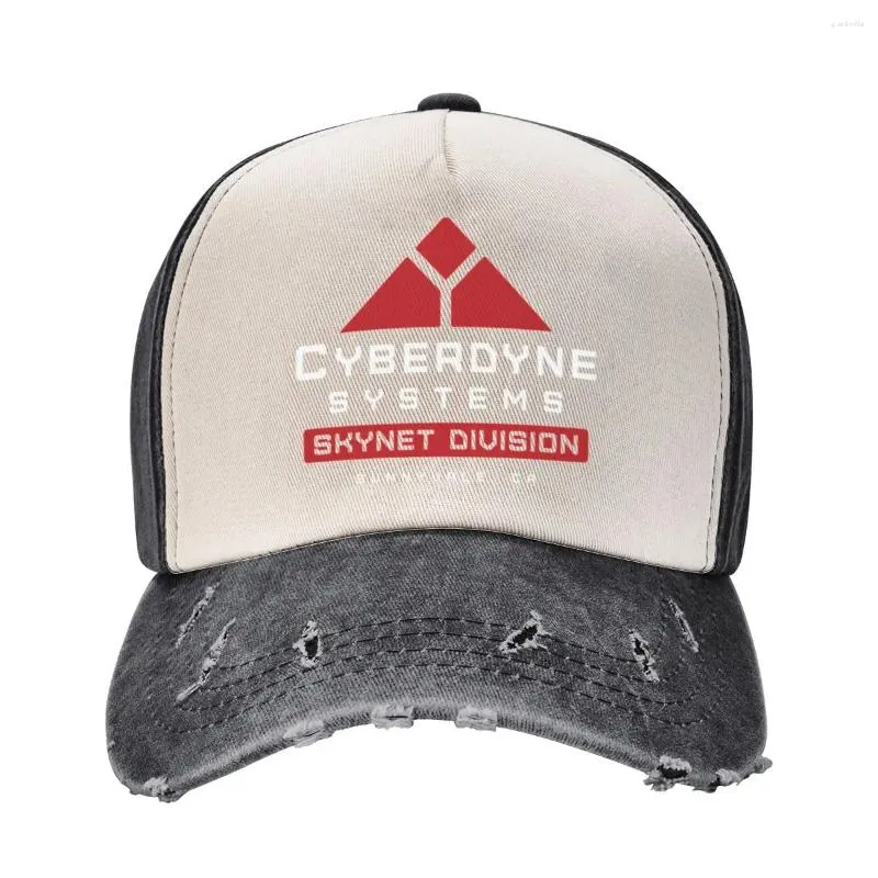 Bonés de bola Cyberdyne Systems Skynet Division Boné de beisebol Outfits Classic Distressed Washed Terminator Dad Hat Unisex Workouts