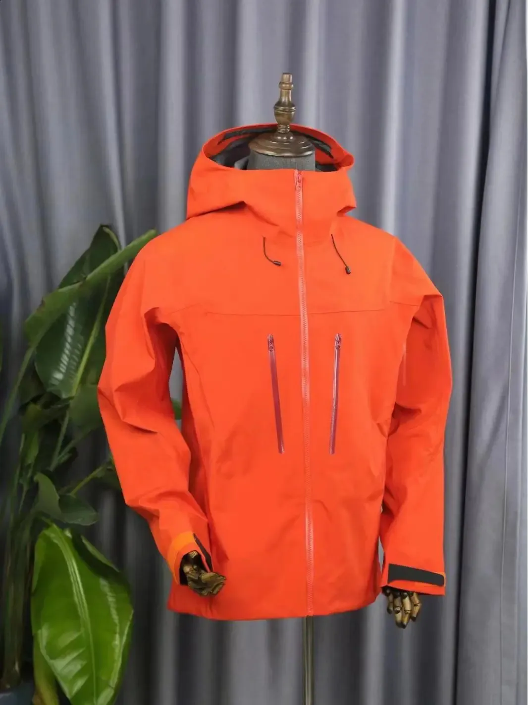 Men Functional Waterproof Outdoor Hard Shell Breathable Jacket Travelling Sports Trekking Coat 240123