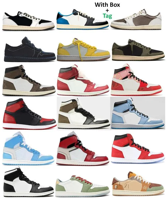 Women Shoes Sneakers Jordan 1 Quality Men And With Box ( Link.2