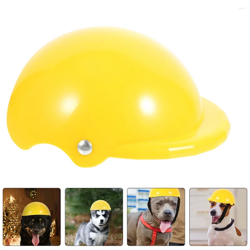 Одежда для собак, шляпа для домашних животных, безопасная для касок, пластиковая уличная защитная защитная шапка для щенка, Хэллоуина, декоративная пародия на кошку