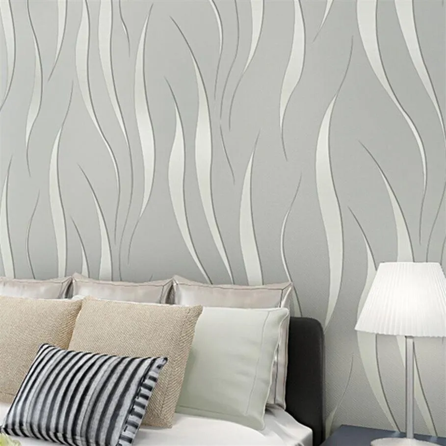 Moderne 3D abstrakte geometrische Tapete Roll für Zimmer Schlafzimmer Wohnzimmer Wohnzimmer Dekor emed Hintertaper 1 Y200103284W