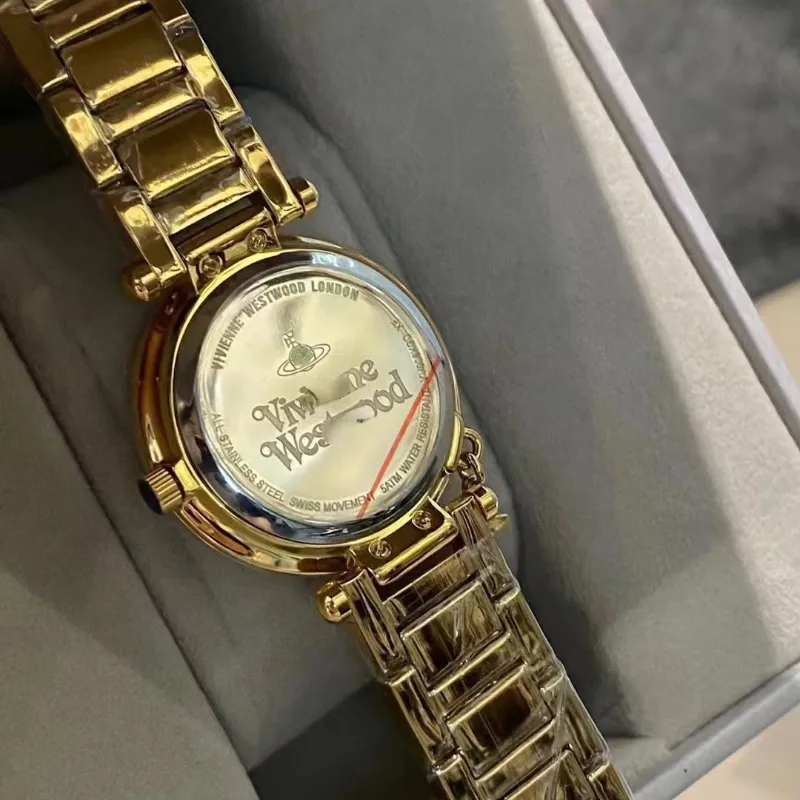 Montres de créateurs pour femmes, montre-bracelet à clé en or, motif Saturn, haut de gamme, à Quartz, mode