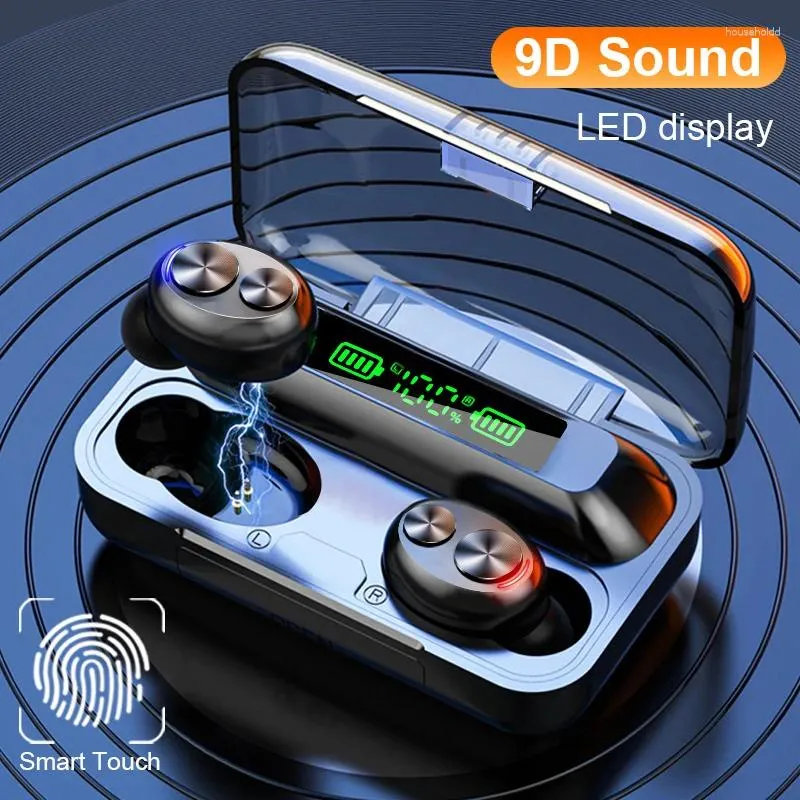 Bluetooth Earphones Wireless Headphone In-Ear Headset Hifi Sound Stereo Waterproof HD Call Earbuds Touch For All Smart Phone