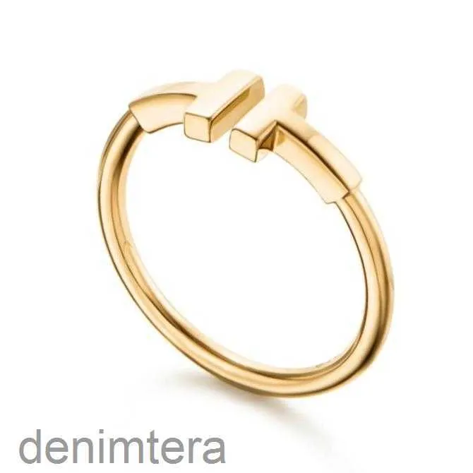 Anillo de nácar y diamantes de varios estilos Anillos de promesa para mujeres Hombres Marca de lujo t Moda abierta Regalo del día de San Valentín Oro Rosa Plata FDC3